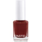 Pastel nail polish - dark red - 264