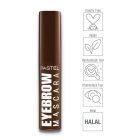 Pastel pro eyebrow mascara 4.2ml - dark brown