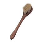 Body cleaning brush with cactus wood
