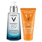 Vichy Moisturizing and Tinted Textured Sun Protection Set for Normal and Oily Skin