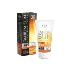Tanium-sun +45 SPF cream tube

