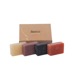Dionesse clay soap set for men 4x120 gr
