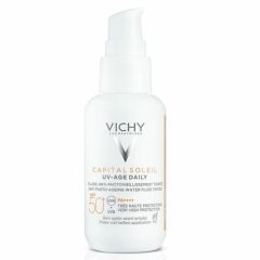 فيشي كابيتال سولاي واقي شمسي SPF50 مضاد للشيخوخة ملون-40 مل